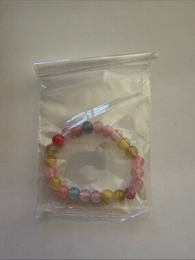 Kids Beaded Stretch Bracelet - Multicolor